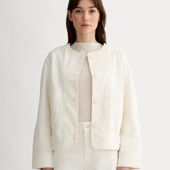 Everlane The Denim Barrel Jacket (XS) - Picture 1 of 6